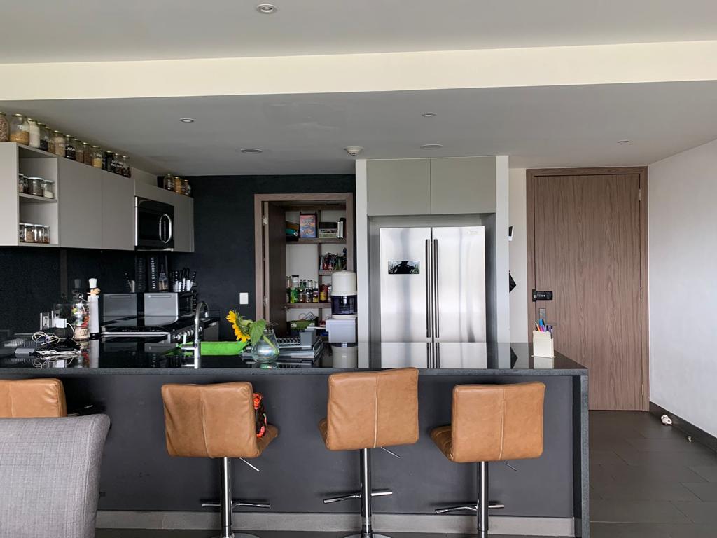 Interior del departamento en renta en Be Grand Pedregal