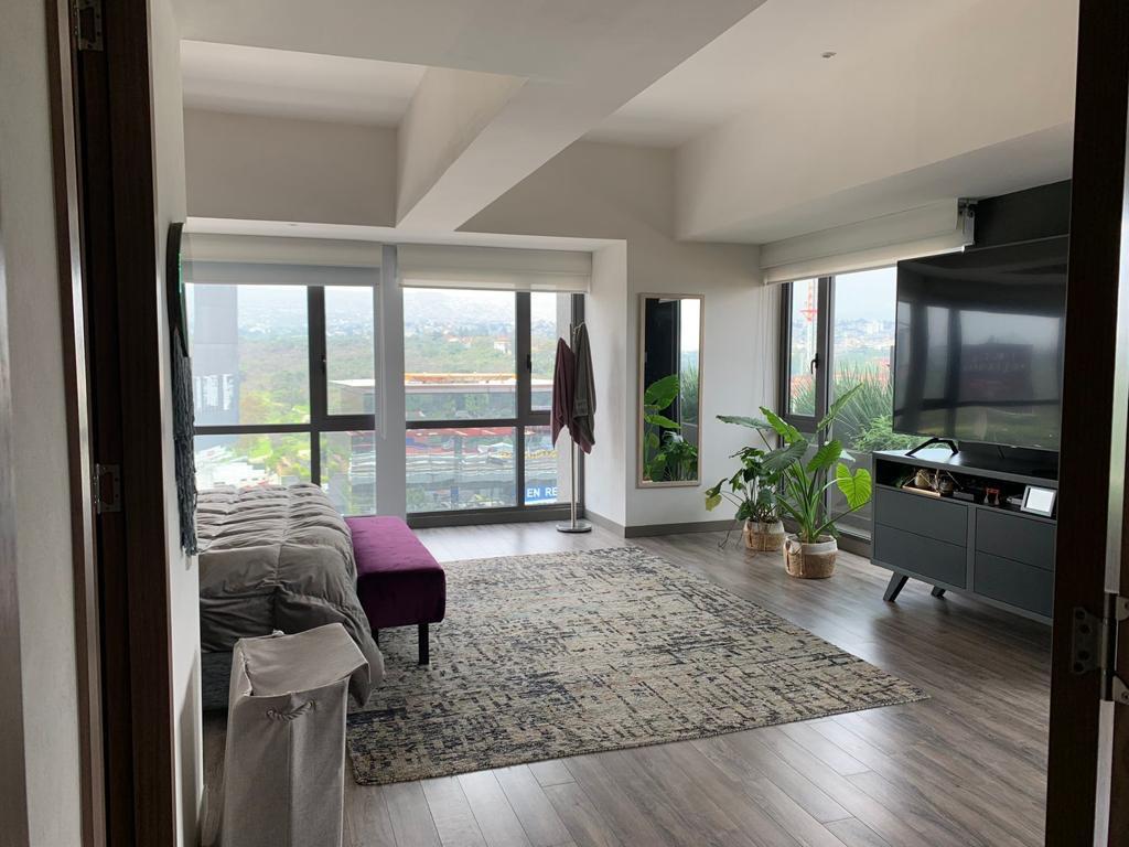 Interior del departamento en renta en Be Grand Pedregal