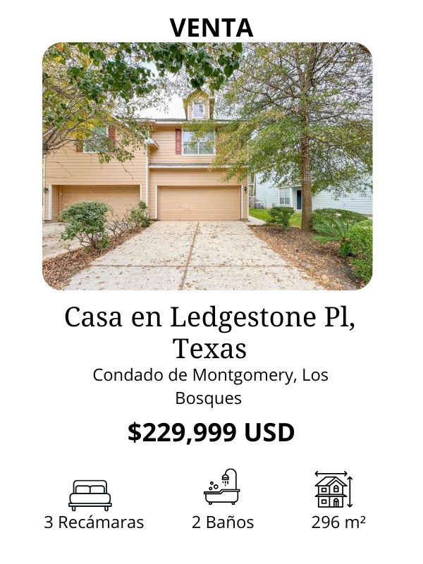Casa en Venta en Ledgestone Texas